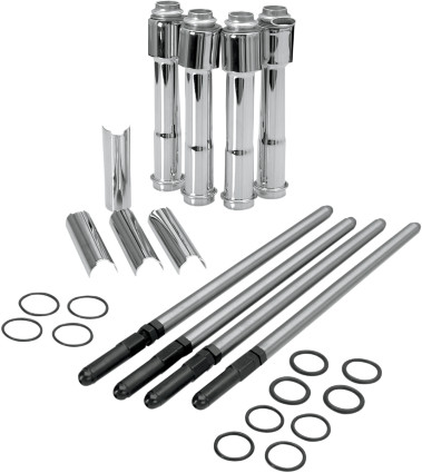 S&S Pushrods w/Covers Adjustable (930-0024)