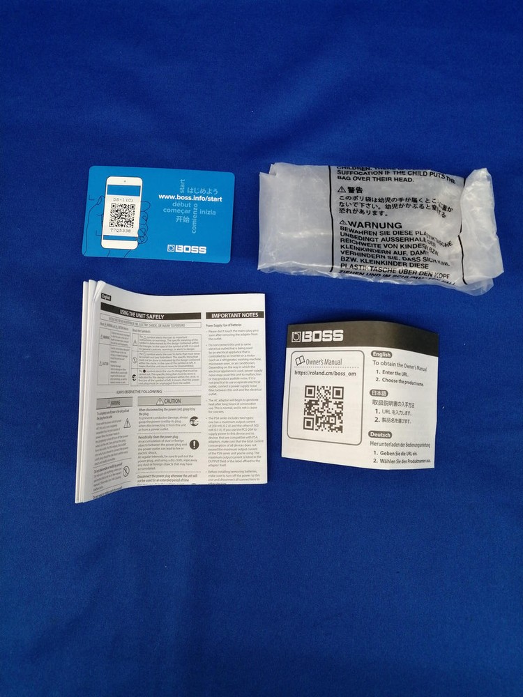 BOSS Distortion DS-1 from Japan