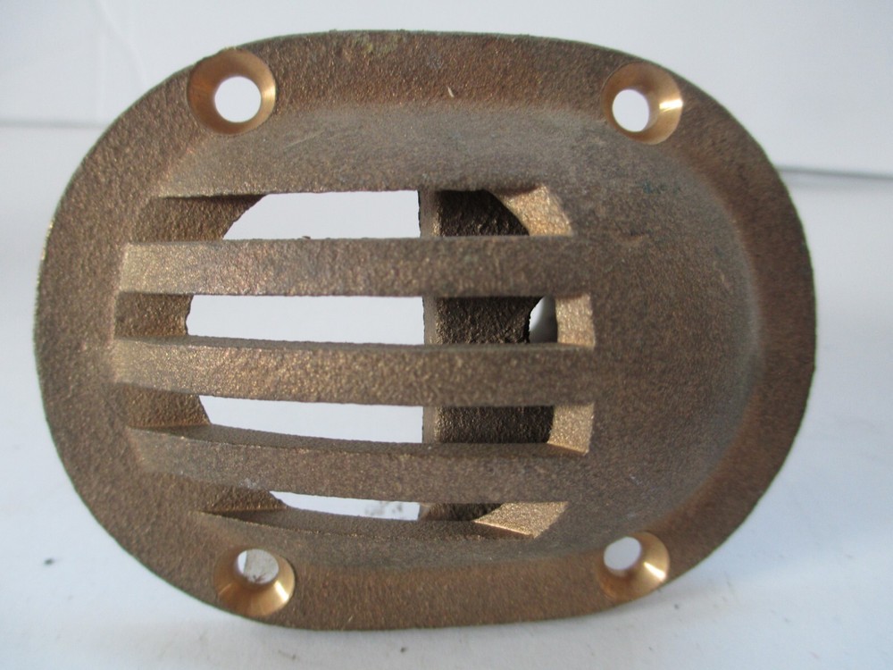 PERKO Bronze Raw Water Intake Strainer Scoop Through-Hull Boat Pump        B56