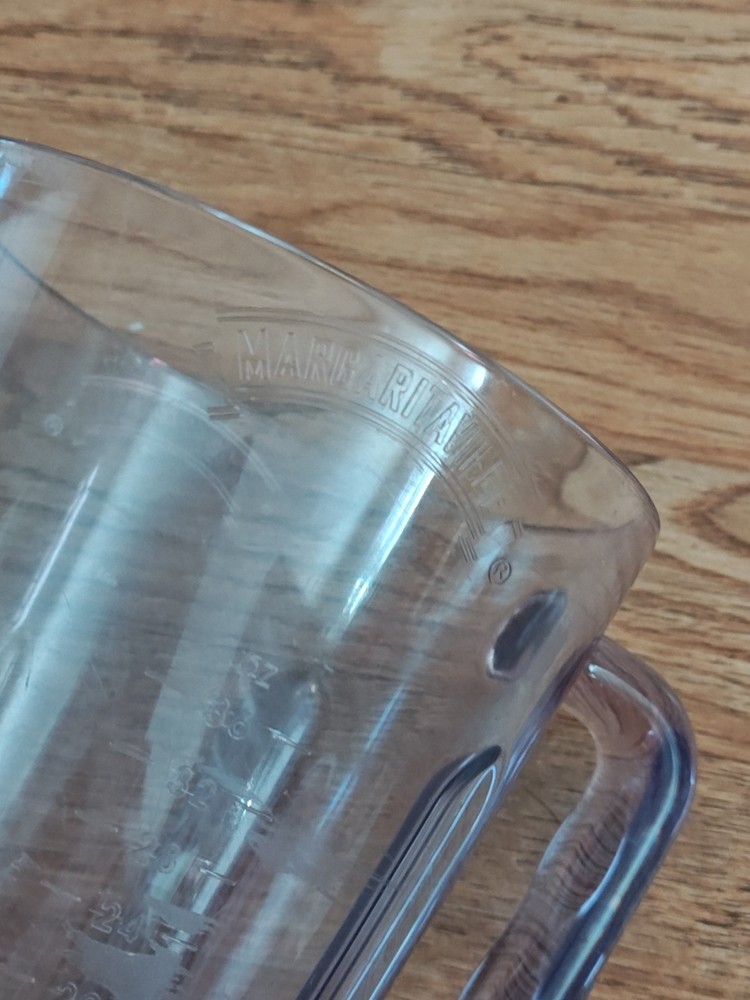 Margaritaville Concoction Maker DM0700 Threaded Plastic Pitcher Jar Only
