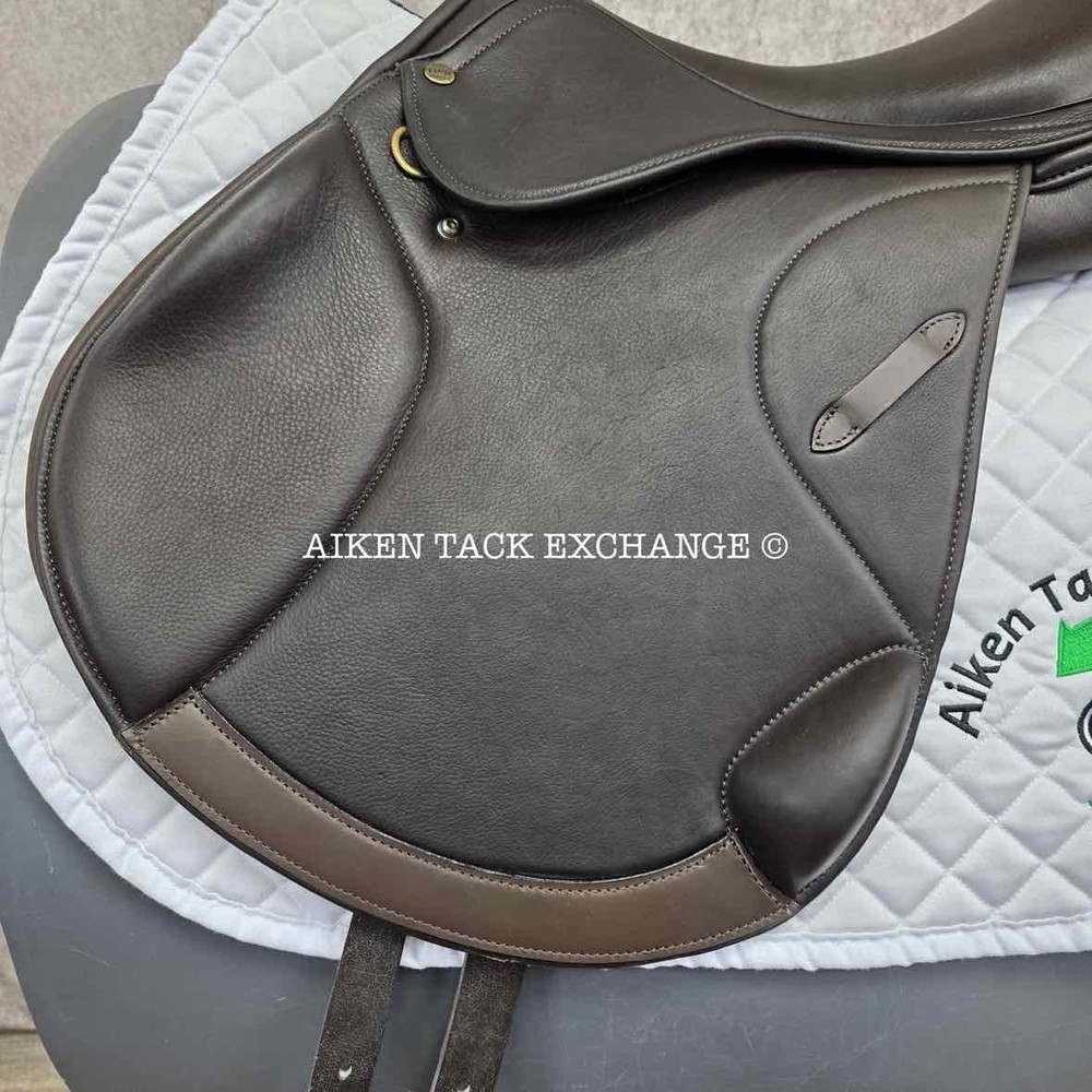 HDR Phoenix IGP Monoflap Jump Saddle, 17", Adjustable Tree (Read Description)