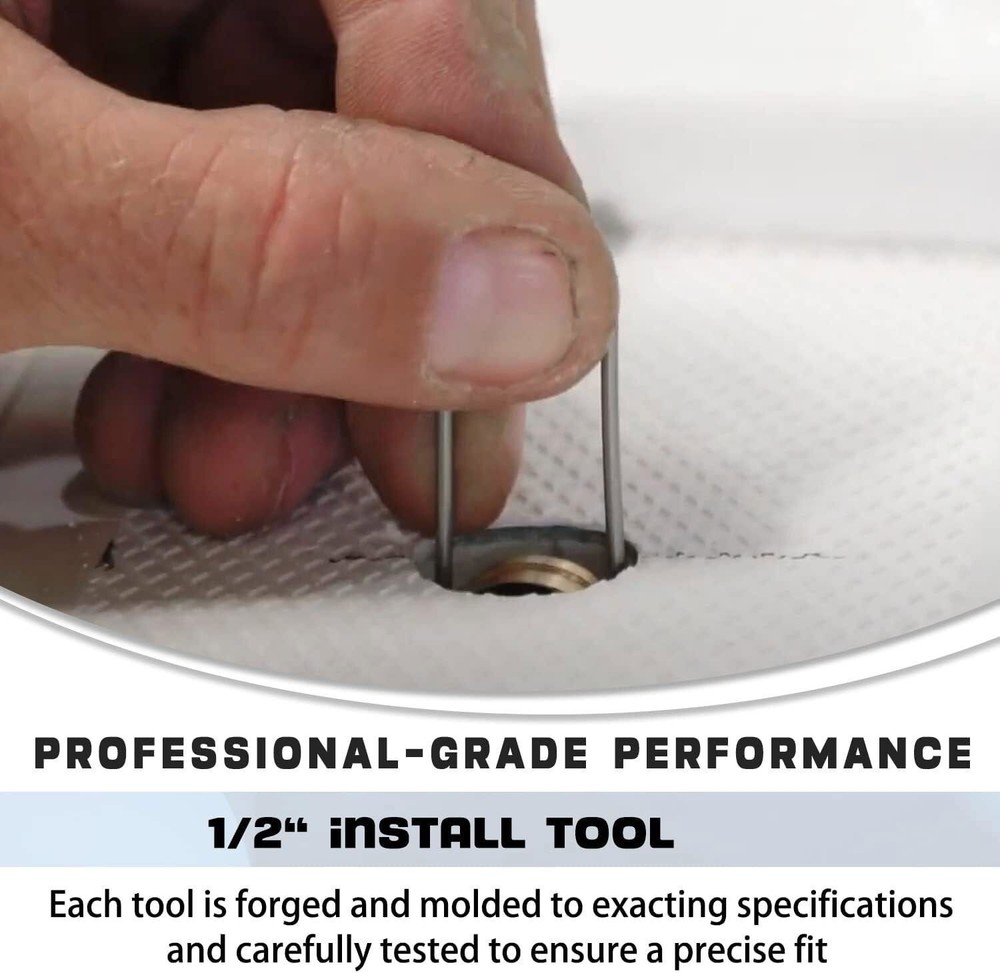 Installer Tool Fits Use with 1/2" Quick Release Fender Receiver Installation