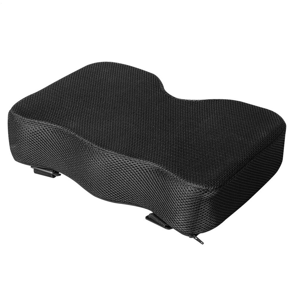 Boat Cushion Rowing Machine Elastic Straps Memory Foam Workout Washable Cover