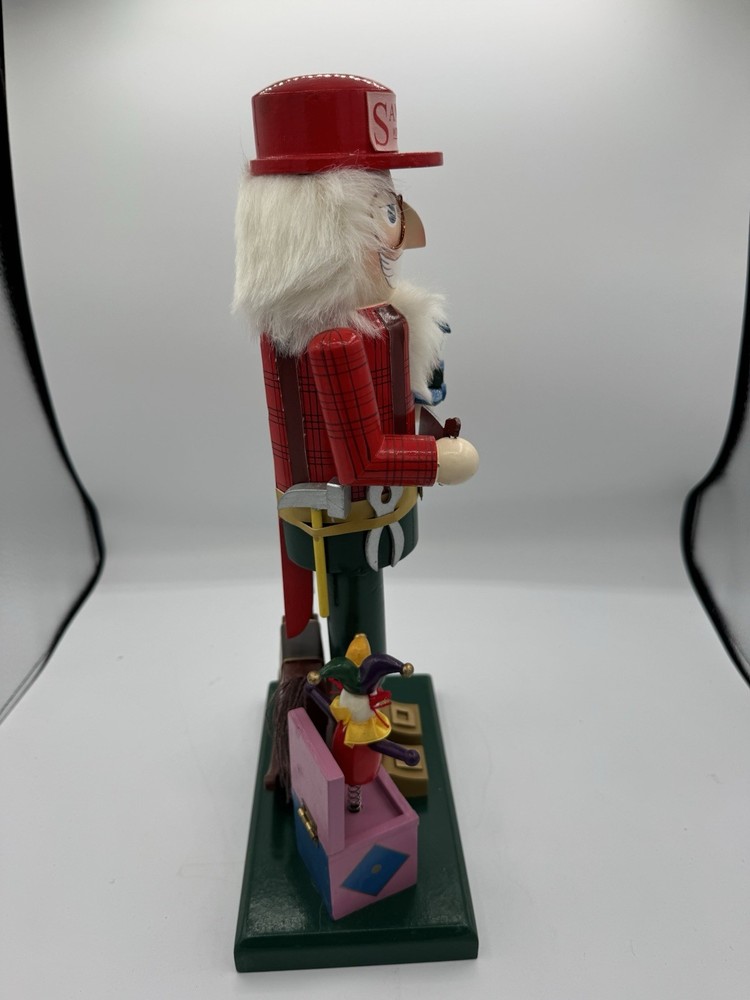 Workshop Santa Nutcracker 15 Inch Beautiful