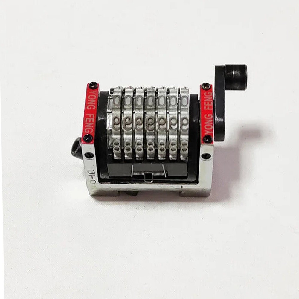 Horizontal H backward B GTO 7 Digits Numbering Machine fits Printing Machine