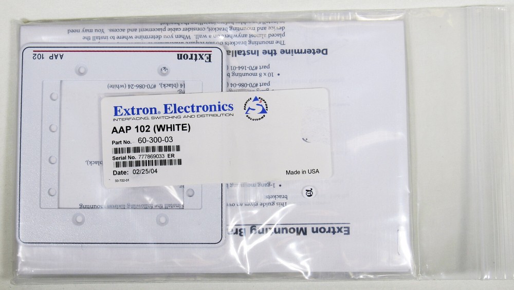 Extron AAP 102, White – NEW