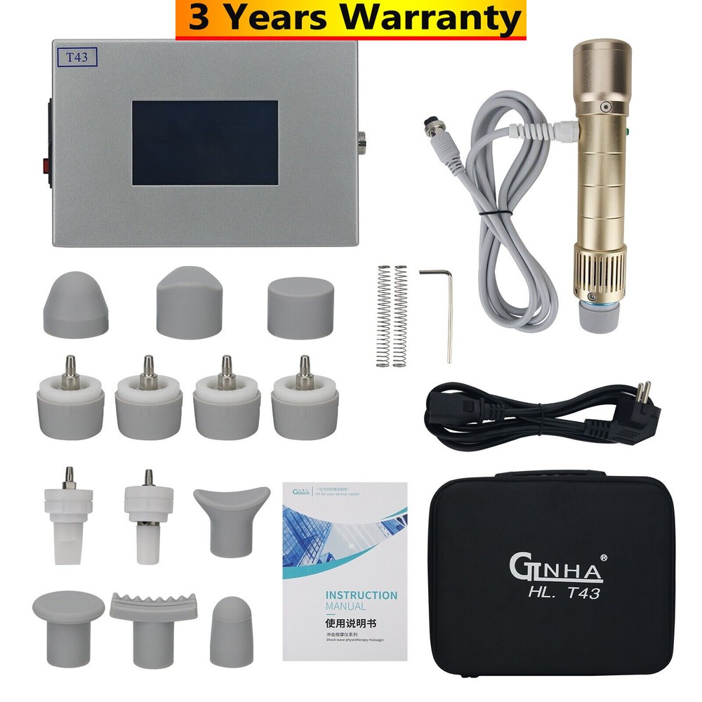 CTLNHA T43 Electromagnetic Dot Matrix Impact Shockwave Therapy Massager Machine