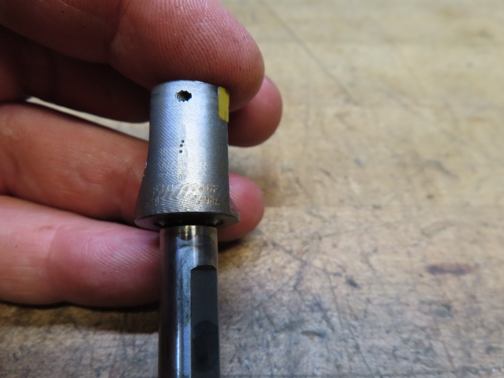 Walter 23/32" indexable insert counterbore 3/8" shank