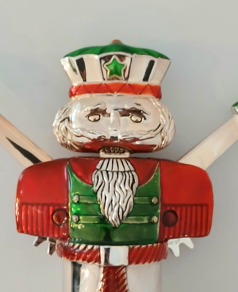 Neiman Marcus Christmas Wine Bottle Opener Nutcracker Character *Beautiful*