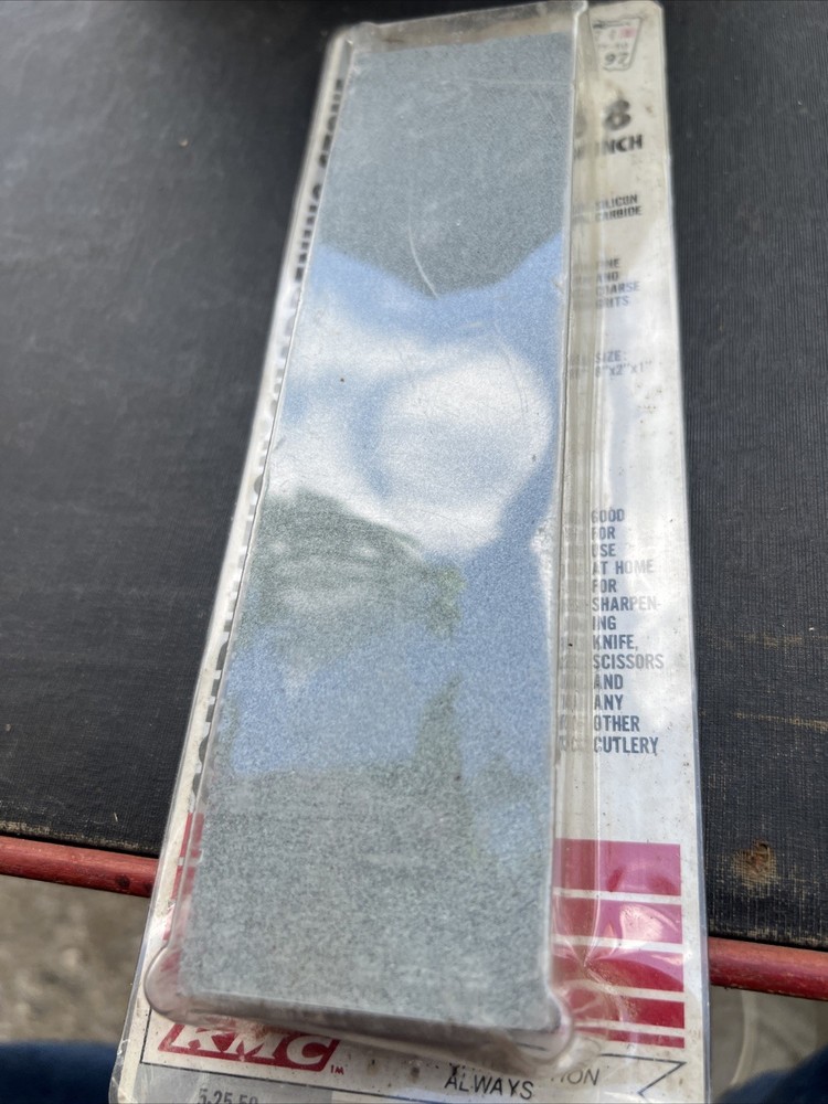 2 Sided 8 Inch Sharpening Stone NOS