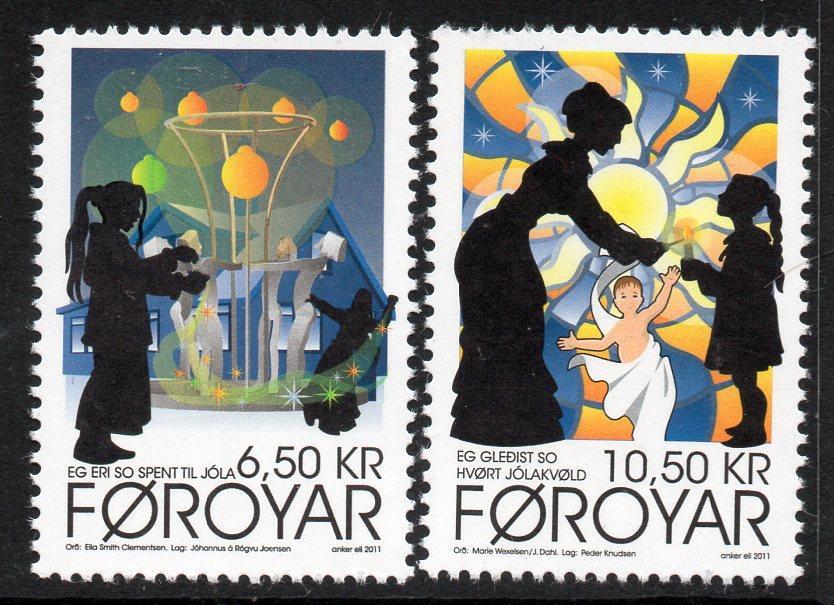 FAROE ISLANDS MNH 2011 Christmas