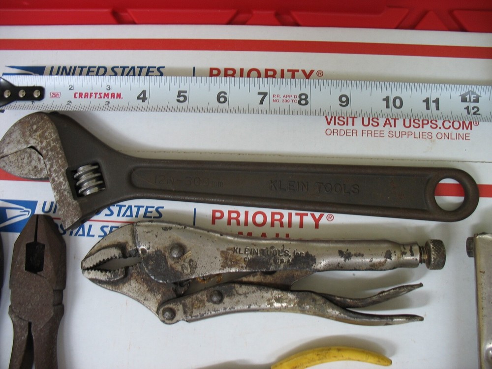 KLEIN TOOL LOT: 37-PCS. USED, VALUE:$????? WE ADD TOOLS DAILY!