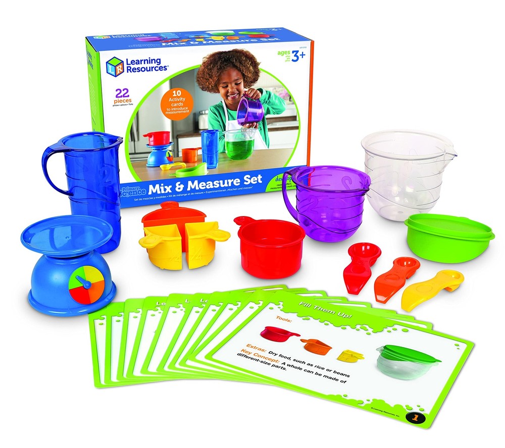 Learning Resources Mix And Measure Activity Set, Experiment Mixing Tools, 22