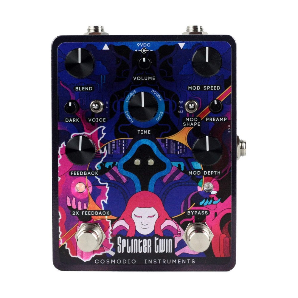 Cosmodio Splinter Twin Time Modulator Effects Pedal