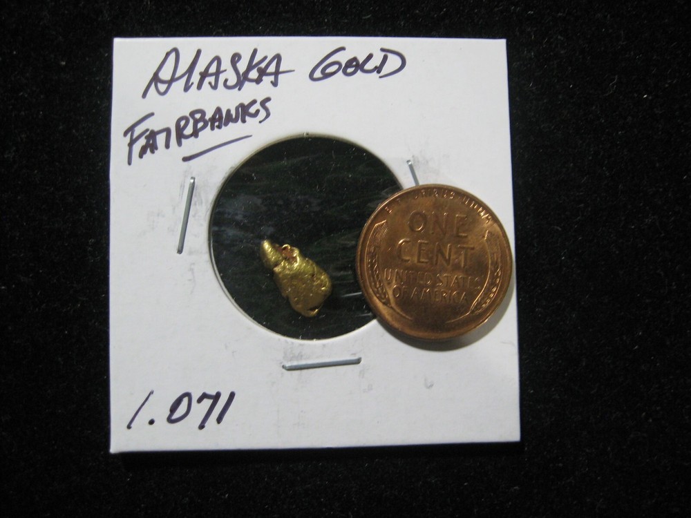 ALASKA GOLD 1.071 GRAMS