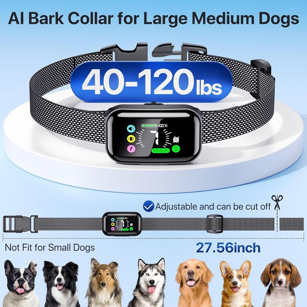 Bark Collar with Strap