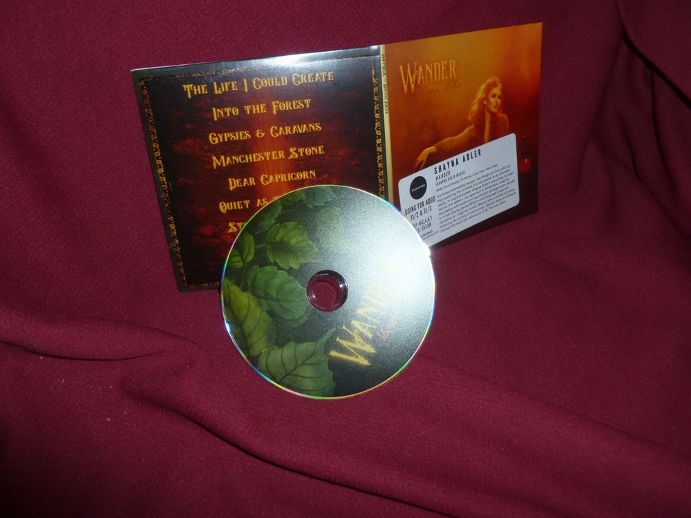 Shayna Adler Wander Mint with Hype Sticker CD