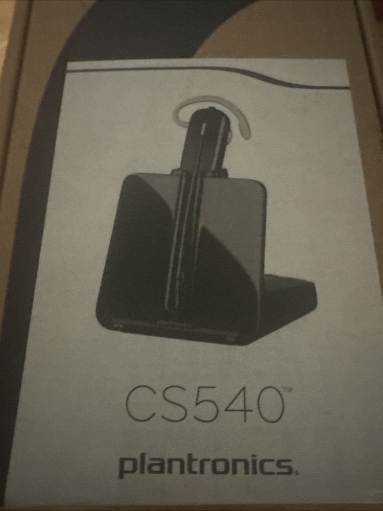 Plantronics CS540 Headband Wireless Headset - Black