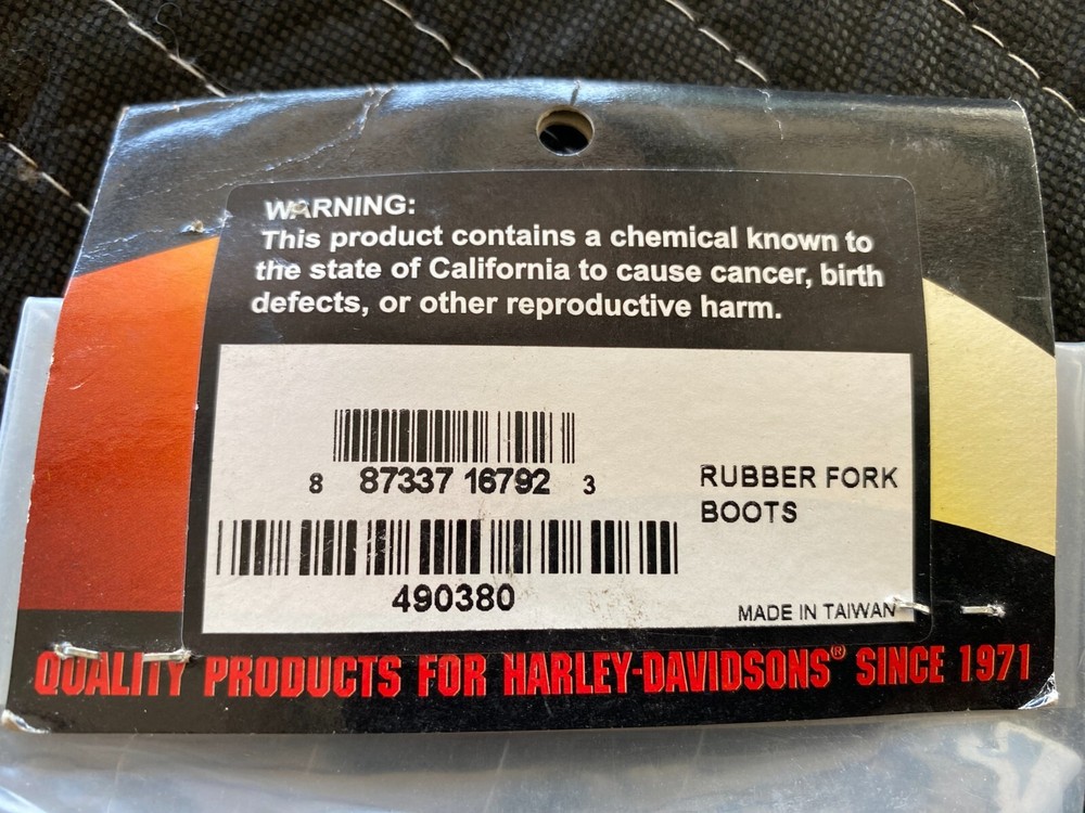 Bikers Choice Rubber Fork Boots Biker's Choice 490380