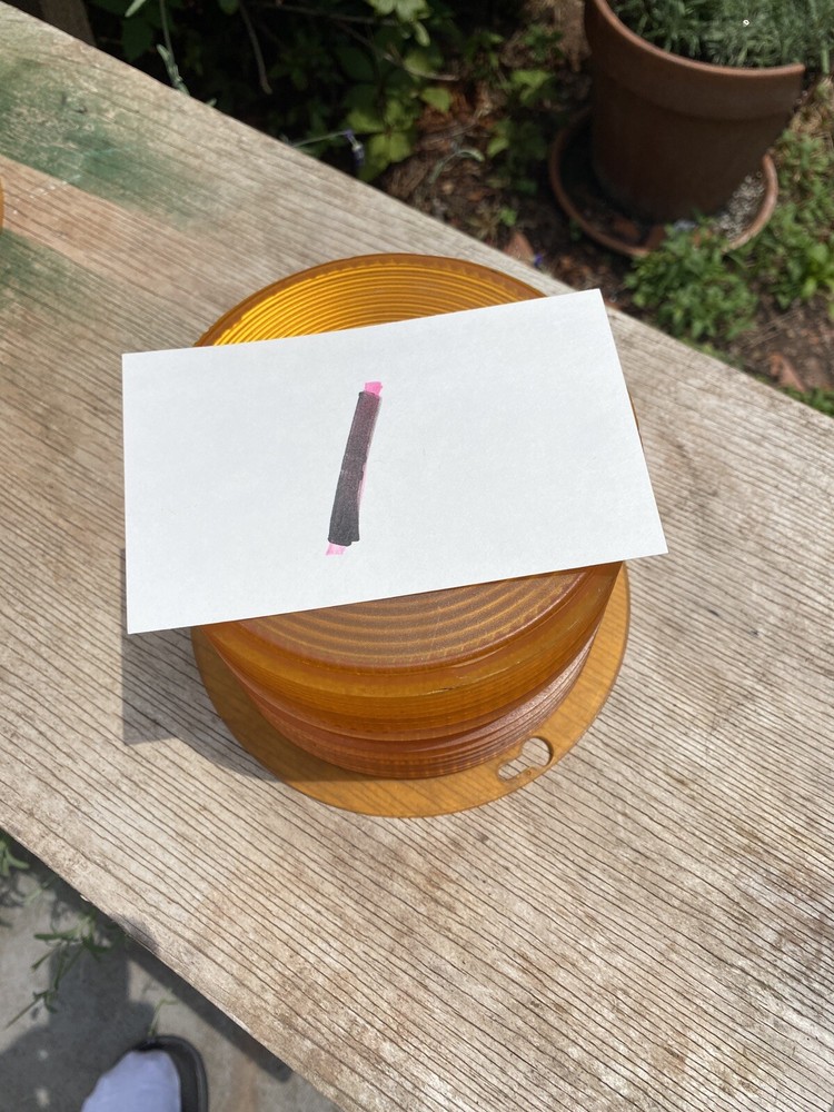 Mallimar 202A Strobe Light Lenses. 3 available. All great shape.