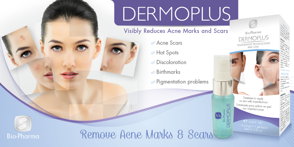 3 Derm-plus improved Dermonu Acne Scars Skin Tone Correcting