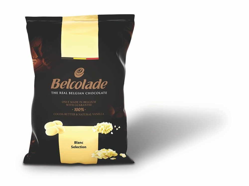 Belcolade Blanc Selection 30% Belgian White Chocolate Discs