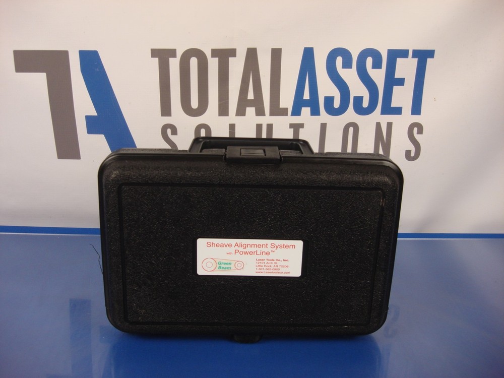 Laser Tools Green Beam Sheave Alignment System with Power Line