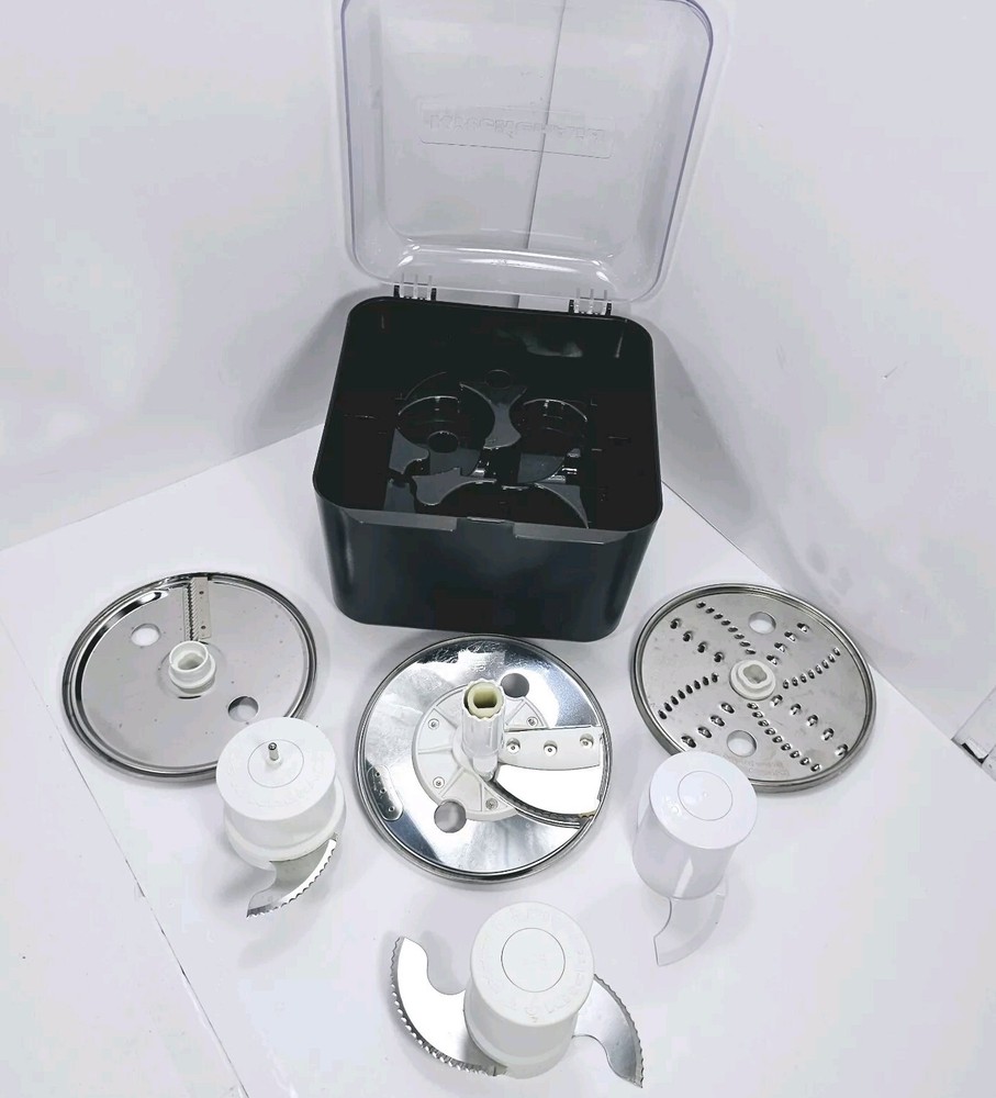 KitchenAid Food Processor Blades Julienne Fine Shredding Multipurpose W Storage