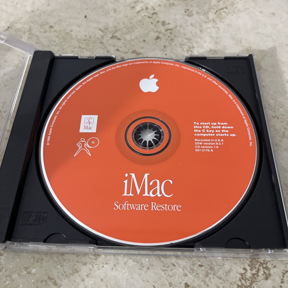 iMac System OS 8.5, v.1 Software Install CD