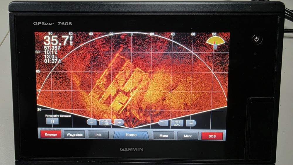 Garmin GPSMAP 7608 8" Marine GPS Chartplotter – Touchscreen – Complete Kit]