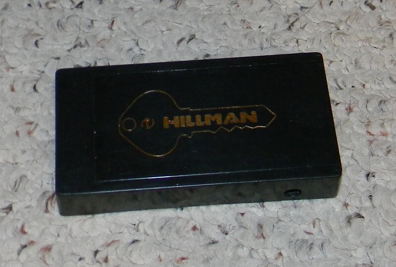 Hillman - Magnetic Hide a Key / Key Case - Black