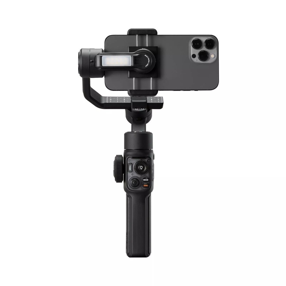 ZHIYUN Smooth 5S AI Combo, 3-Axis Gimbal Stabilizer Fill Light for Phone Gimbal
