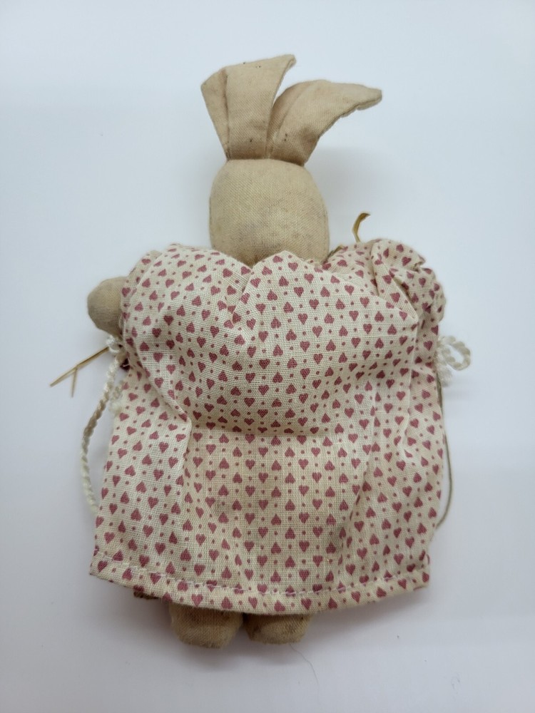Vintage Primitive Bunny Rabbit 6" Tall