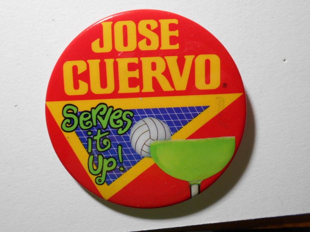 3" Jose Cuervo cello pinback button