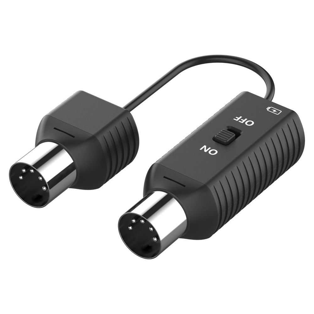 FORE K1 Wireless Bluetooth USB MIDI Interface, IN/OUT & Receiver,...