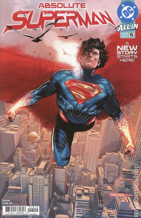 Absolute Superman #15E 2026 Stock Image