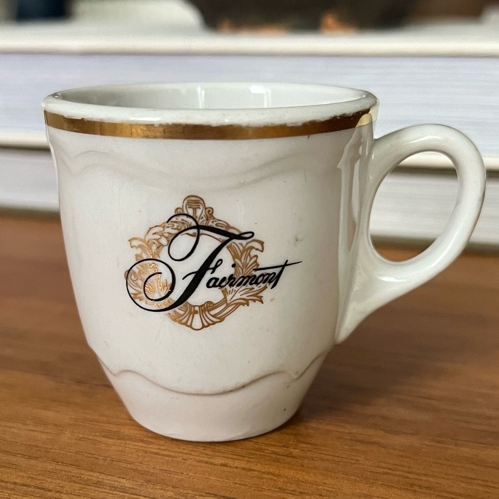 Fairmont Hotels Espresso Ceramic Cup