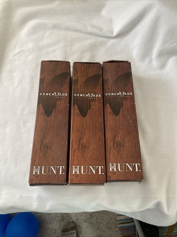 3 Empty Hunt Knifes Boxes