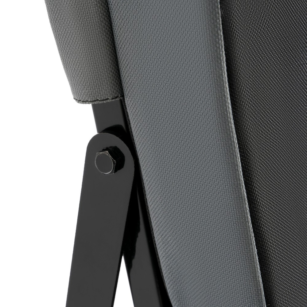 Folding Frame Rear Seat Backrest Driver Riding Support Thick Cushion For ATV