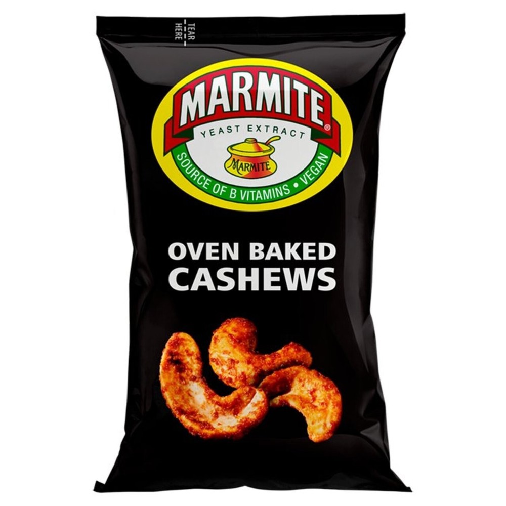 Marmite Oven Baked Cashew Nuts 90g