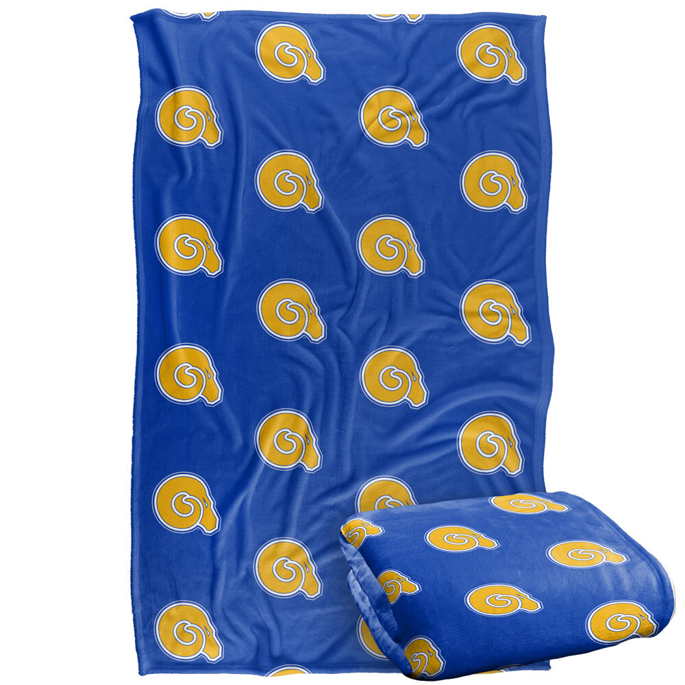Albany State University Logo Pattern Silky Touch Super Soft Throw Blanket