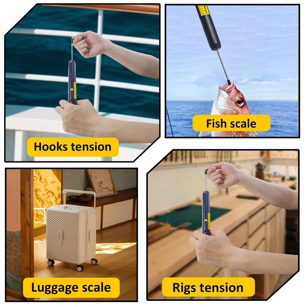 Manual Trigger Pull Scales, Mechanical Gauge with Values...