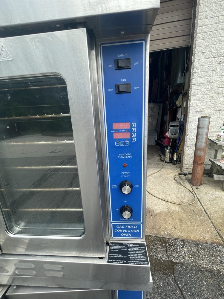 Natural Gas Convection Oven Double Stack Atosa