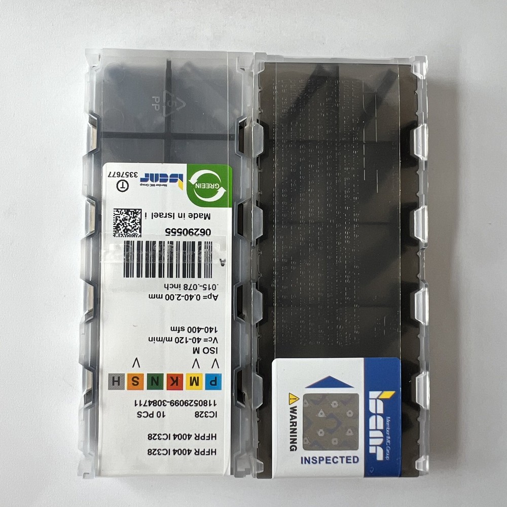 ISCAR / HFPR4004 IC328 / Industrial indexable carbide inserts 10 Pcs