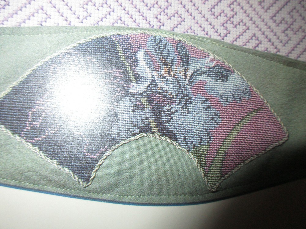 Gault Designs (Carol) IRIS Pattern Leaflet Needlepoint Cross Stitch GUC HTF