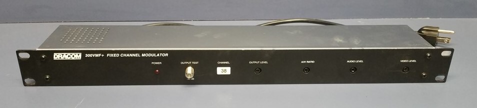 Dracom 300VMF+ Fixed Channel Modulator Channel 38