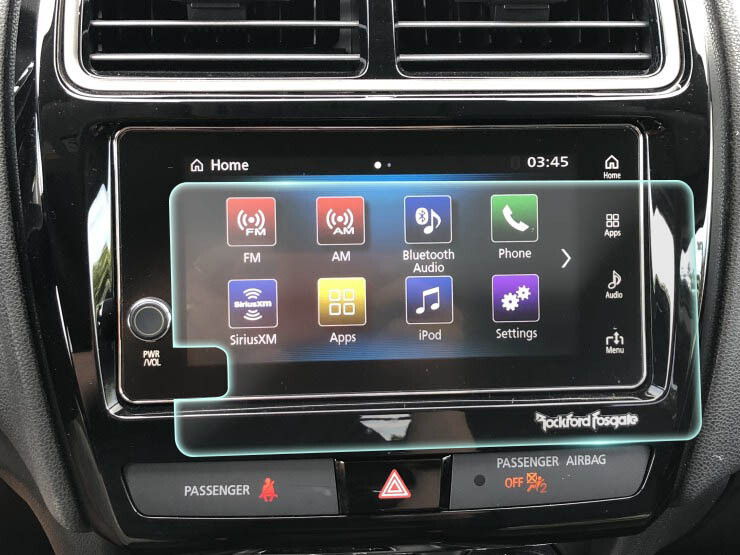 Crystal Clear Screen Protector for 2018 Mitsubishi Outlander 7.0in Touch Screen