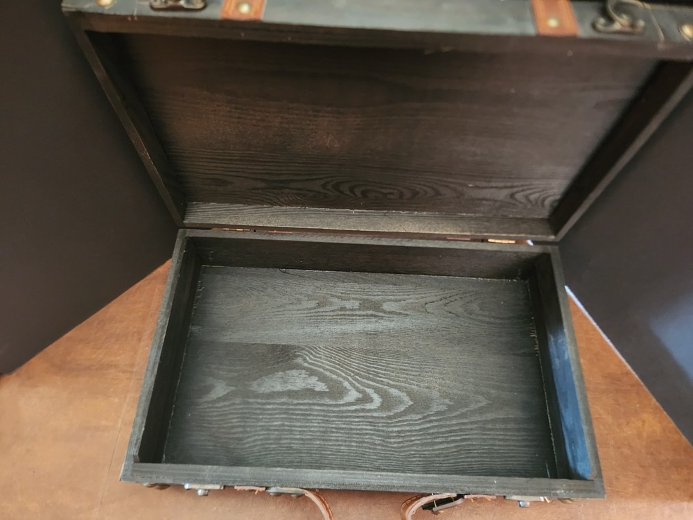 Wooden Luggage Trunk