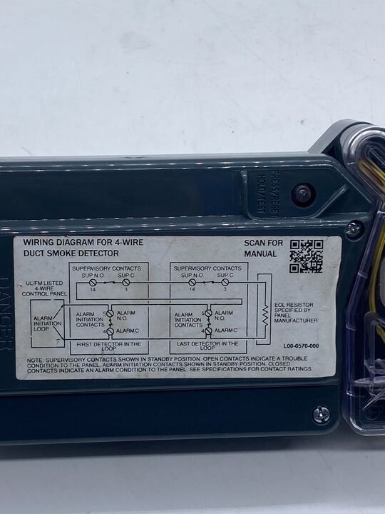System Sensor Innovair Model NO. DUCTSD Fire Alarm System
