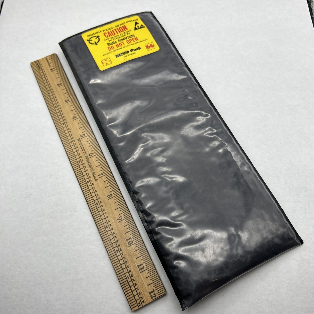 ( 10 ) SECO PAC Anti Static Reusable Pouch Static Shielding 5” X 12”